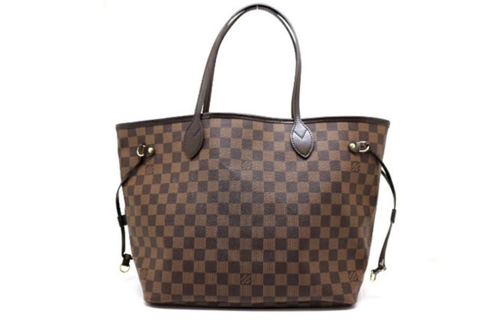 LOUIS VUITTON Neverfull Tote Bag Damier